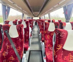 Arena Travel 59 Seater Coach Interior