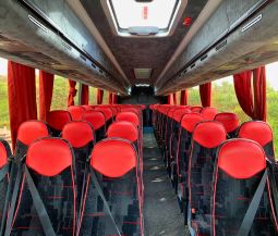 Interior 72 Seater School Coach