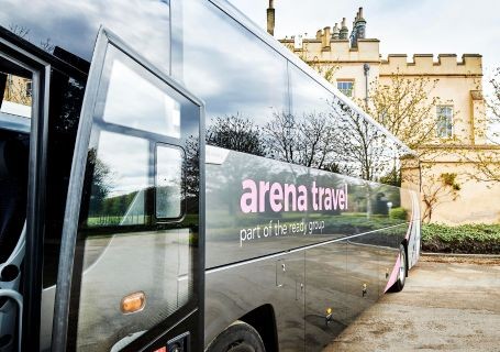 Sports team transport With Arena Travel