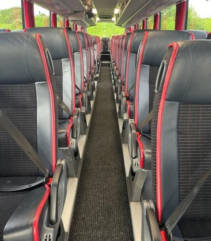 23-36 seat luxury VIP coach interior