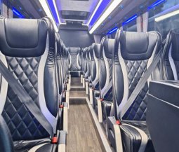 Arena Travel 29 Seater Mini Coach Interior