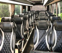 Arena Travel 29 Seater Mini Coach Interior